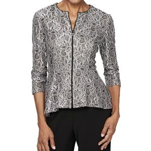Alex Evenings peplum jacket